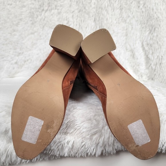 ASOS Design Wide Fit Comet Suede Boots (Fits Size 7.5) - Picture 6 of 8